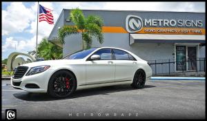 Mercedes-Benz S550 by MetroWrapz 2016 года